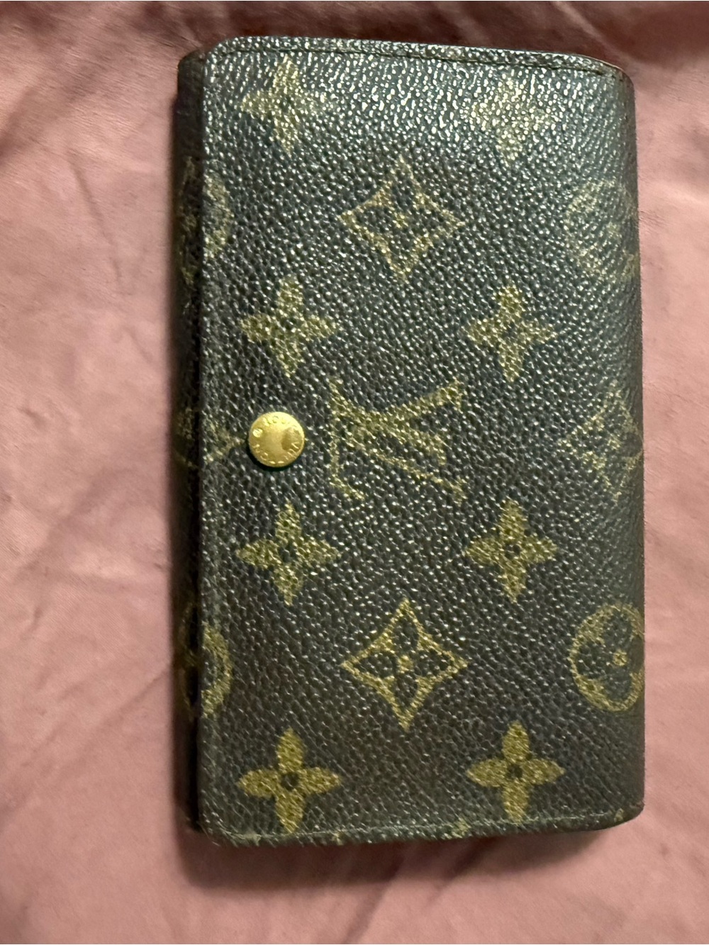 Louis Vuitton Monogram Continental Wallet - Brown/Gold Accents project piece